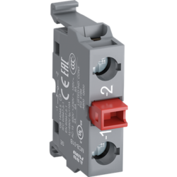 MIRNI KONTAKT, MODUL, PRITRDITEV ZADAJ, DIN RAIL, 1XNC, MCB-01B - slika 5