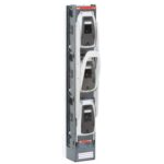 VAROVALČNI LOČILNIK, NH2, 400A, 3P, M12 VIJAK, 185MM SESTAV