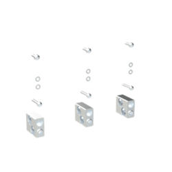 RAZŠIRITVENI KOMPLET, CU/AL ZA XT6, SPONKA TUNELSKA, 2X120..240 MM2, 3PCS - slika 3