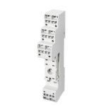 PODNOŽJE RELEJA CR-PLP, 2C/O, VZMETNO, DIN letev