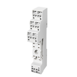 PODNOŽJE RELEJA CR-PLP, 2C/O, VZMETNO, DIN letev