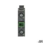 DELOVNI KONTAKT, MODUL, PRITRDITEV ZADAJ, DIN RAIL, 1XNO, MCB-10B