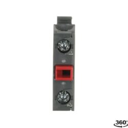 MIRNI KONTAKT, MODUL, PRITRDITEV ZADAJ, DIN RAIL, 1XNC, MCB-01B