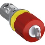 IZKLOP V SILI, GOBASTA TIPKA NA KLJUČ, 1NO+1NC, 30 MM