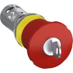 IZKLOP V SILI, GOBASTA TIPKA NA KLJUČ, 1NO+1NC, 40 MM