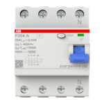 DIFERENČO ZAŠČITNO STIKALO, RCCB, F204-25/0.03, 3P+N, A-TIP, 10KA