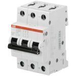 INŠTALACIJSKI ODKLOPNIK, S203M, 3-POLNI, KARAKTERISTIKA Z, 3A