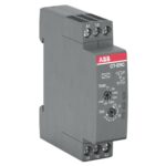 ČASOVNI RELE, CT-ERC.12, VKLOPNI ZAMIK, 1 PREKLOPNI KONTAKT, 24–48 V DC / 24–240 V AC