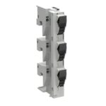 VAROVALČNO PODNOŽJE ZA CILINDRIČNE VAROVALKE ABB, XLPD0-FS-1038-3P, 10 X 38 MM, 3P, MONTAŽA NA ZBIRALKO