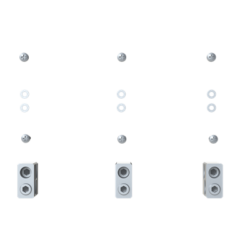 KOMPLET, KIT FC CuAl 2x120...240mm2 XT6 3pcs