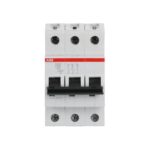 INŠTALACIJSKI ODKLOPNIK ABB, S203-C50, 50A, 3P, KARAKTERISTIKA C, 6KA, AC