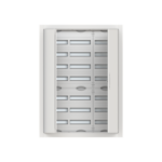 RAZDELILNA OMARICA ABB, CU37V COMFORTLINE COMPACT, PODOMETNA, 252 SU, IZOLIRANA (RAZRED II), IP30, 3 POLJA, 7 VRST, 1164 X 865 X 125 MM