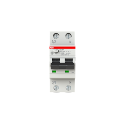 KOMBINIRANO ZAŠČITNO STIKALO (RCBO) ABB, DS201B, 16A, KARAKTERISTIKA B, 30MA, 1P+N, TIP A