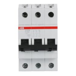 INŠTALACIJSKI ODKLOPNIK ABB, S203M-C32, 32A, 3P, KARAKTERISTIKA C, 10KA, AC